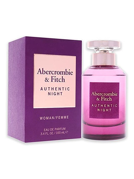 Abercrombie & Fitch Authentic Night Women eau de parfum Spray donna 100ml Abercrombie & Fitch www.essenzetotalstyle.com 