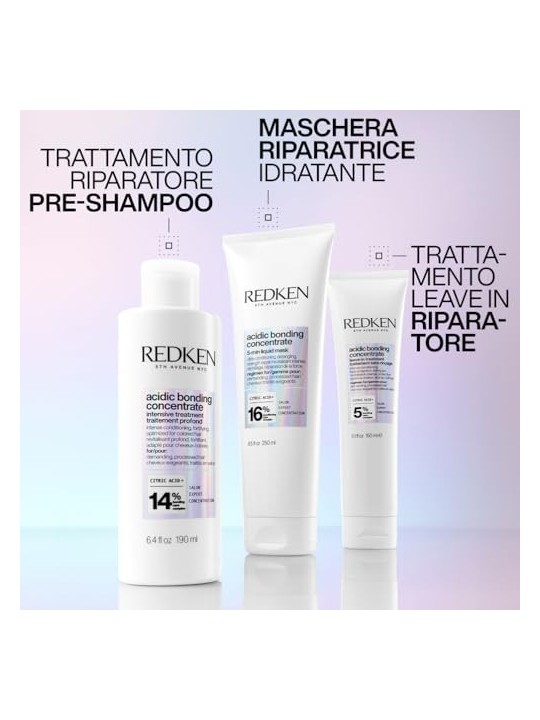 Redken Trattamento Concentrato Perfezionante Acido Leavein donna 150ml