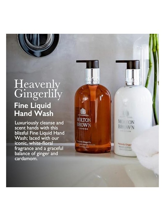 Molten Brown Heavenly Gingerlily Fine Liquid Hand Wash 300ml