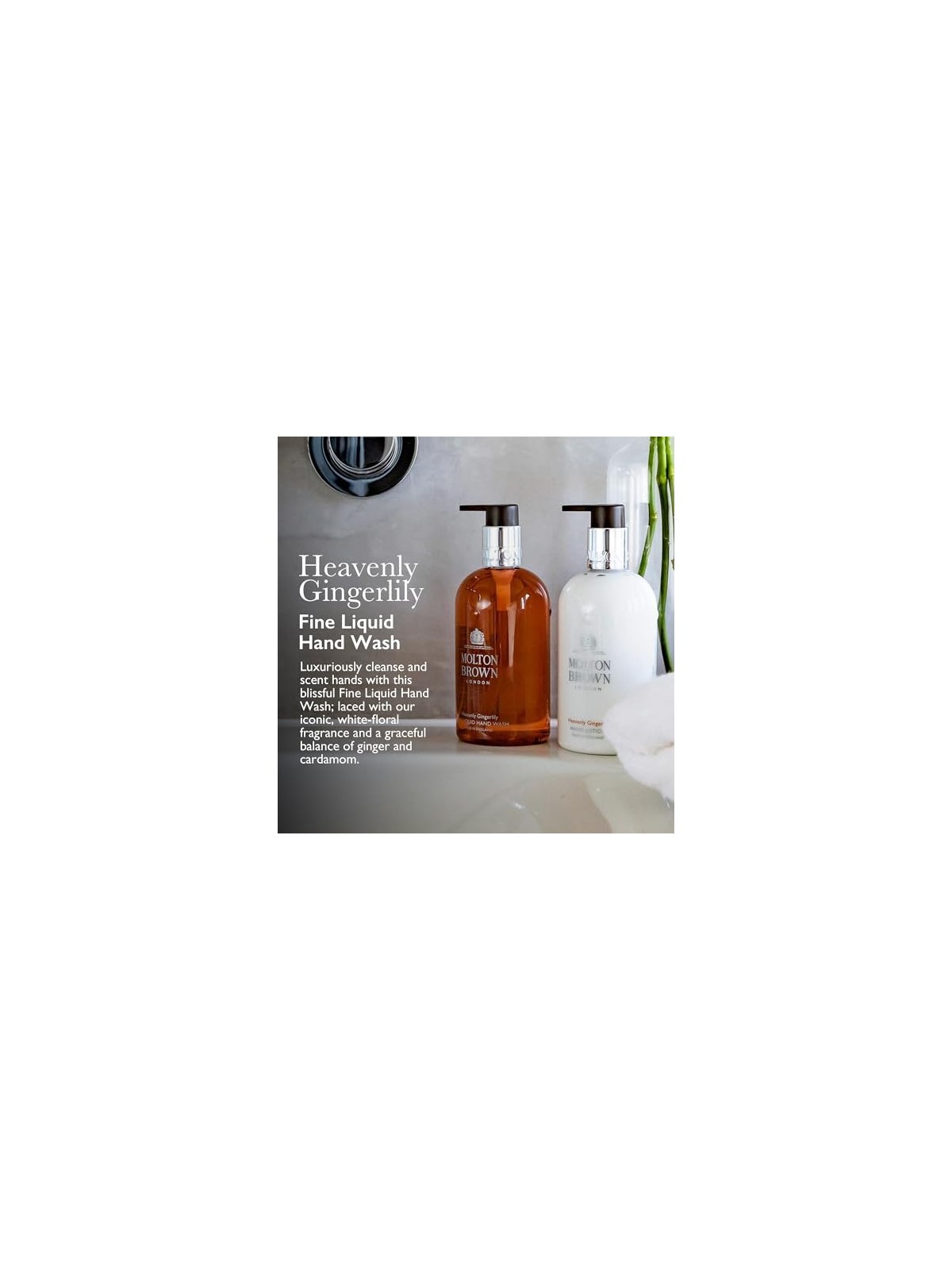 Molten Brown Heavenly Gingerlily Fine Liquid Hand Wash 300ml