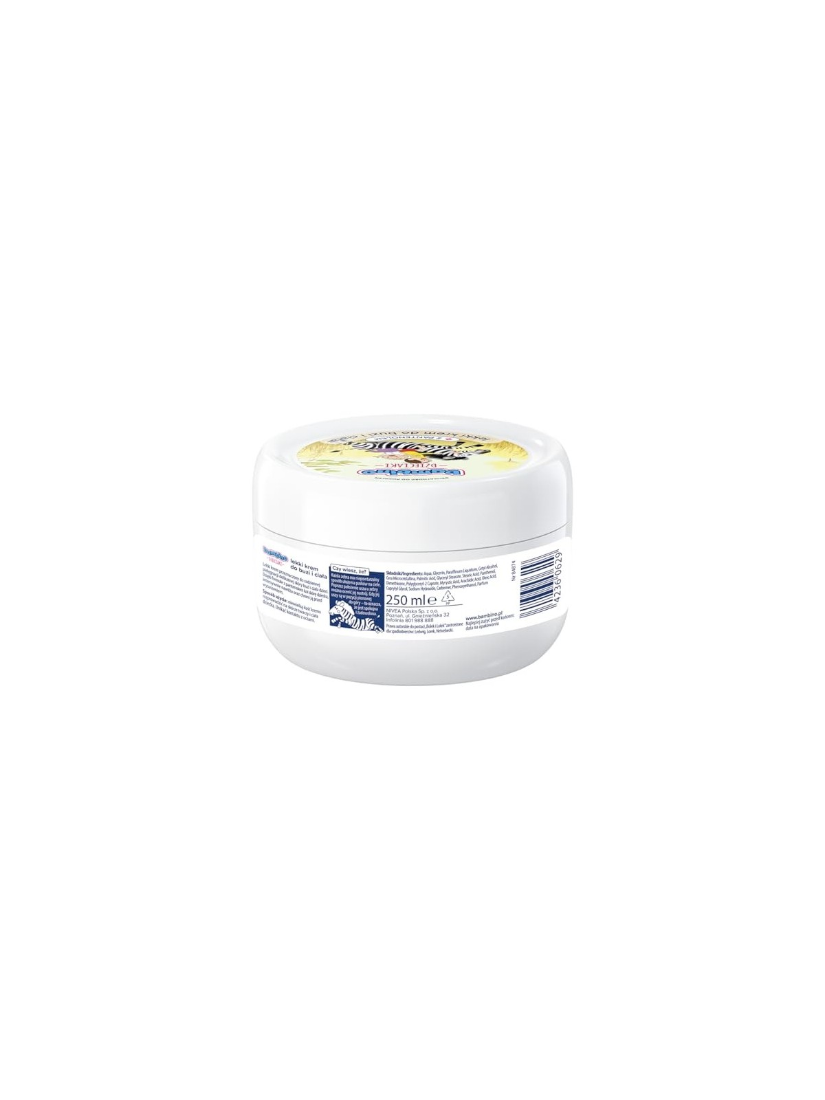 Crema leggera viso e corpo 250ml