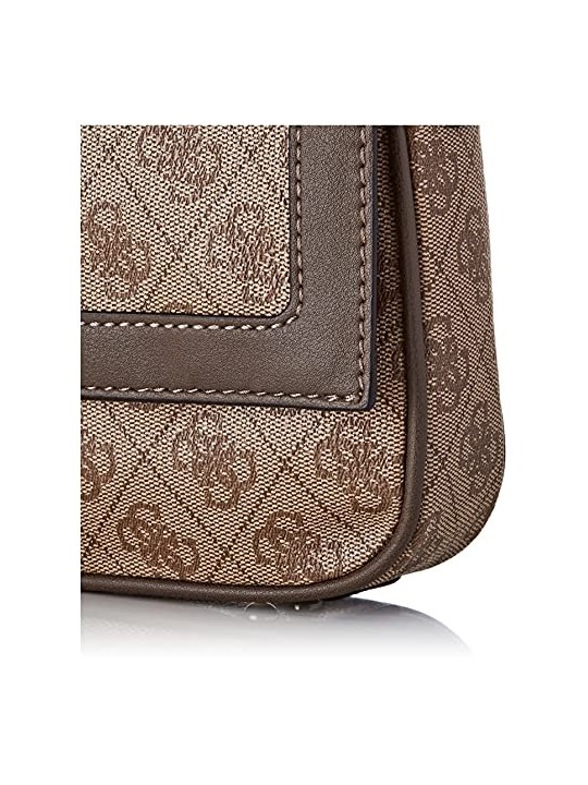 Guess Brightside Poliuretano Logo 4G Latte Donna
