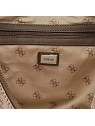 Borsa Hobo Guess Brightside Poliuretano Latte Donna