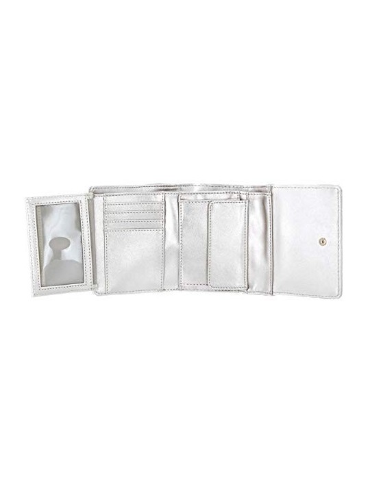 Guess Illy Slg Trifold Small Wallet in Gray Polyurethane