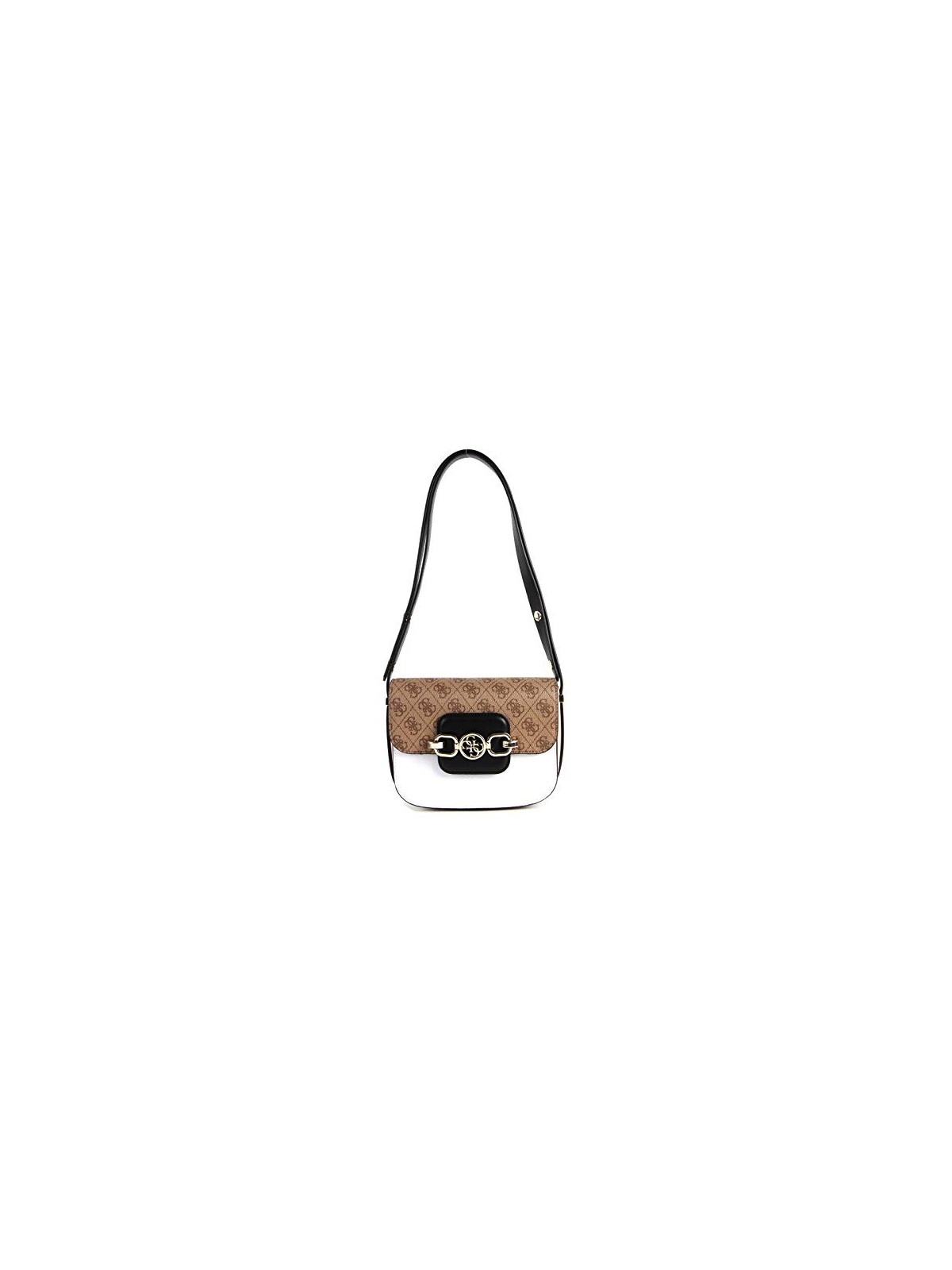 Guess Hensely Convertible Latte Shoulder Bag