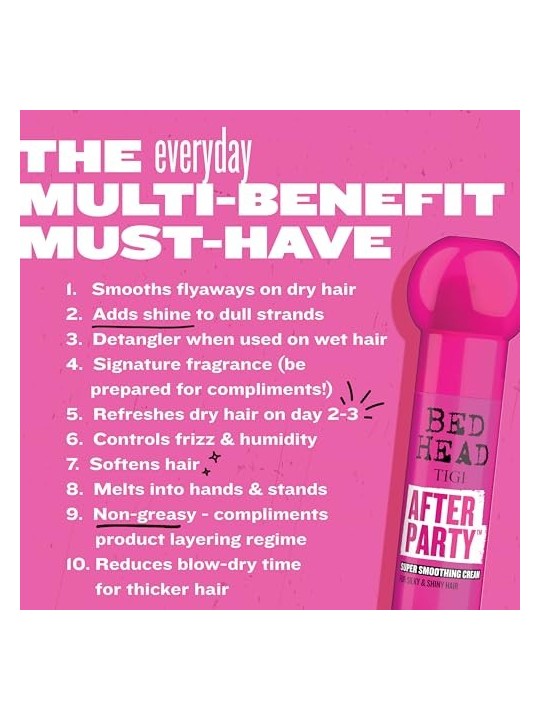 Tigi BED HEAD After Party Super Smoothing Cream unisex 100ml