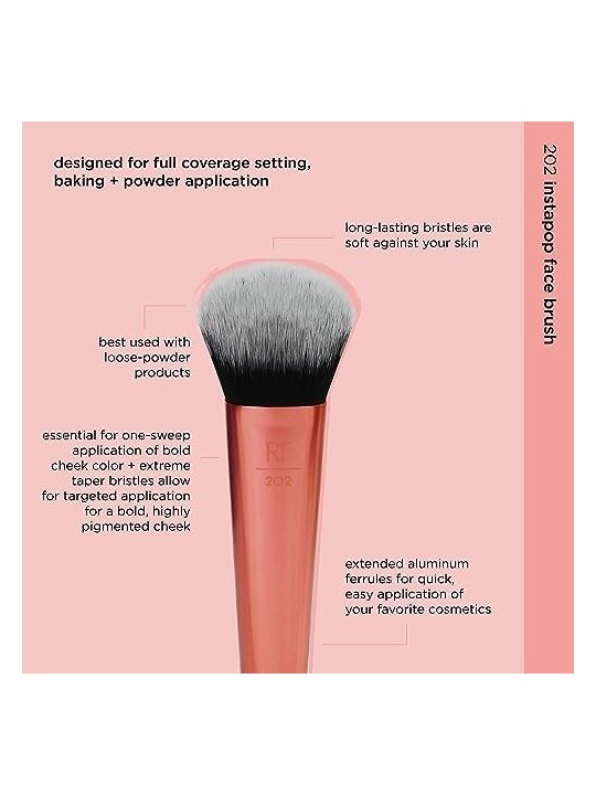 Real Techniques RT 241 Seamless Complexion Brush for Women 1 unit