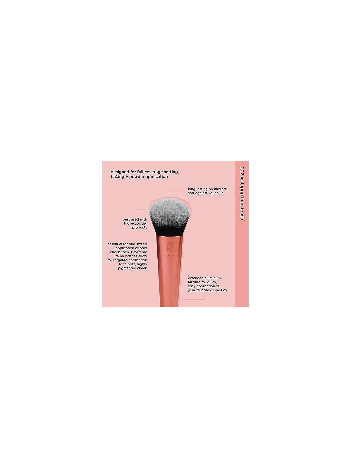 Real Techniques RT 241 Seamless Complexion Brush for Women 1 unit