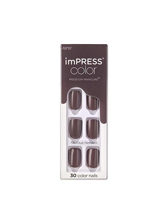 KISS Unghie autoadesive imPRESS Color Try Gray 30 pezzi donna KISS www.essenzetotalstyle.com 