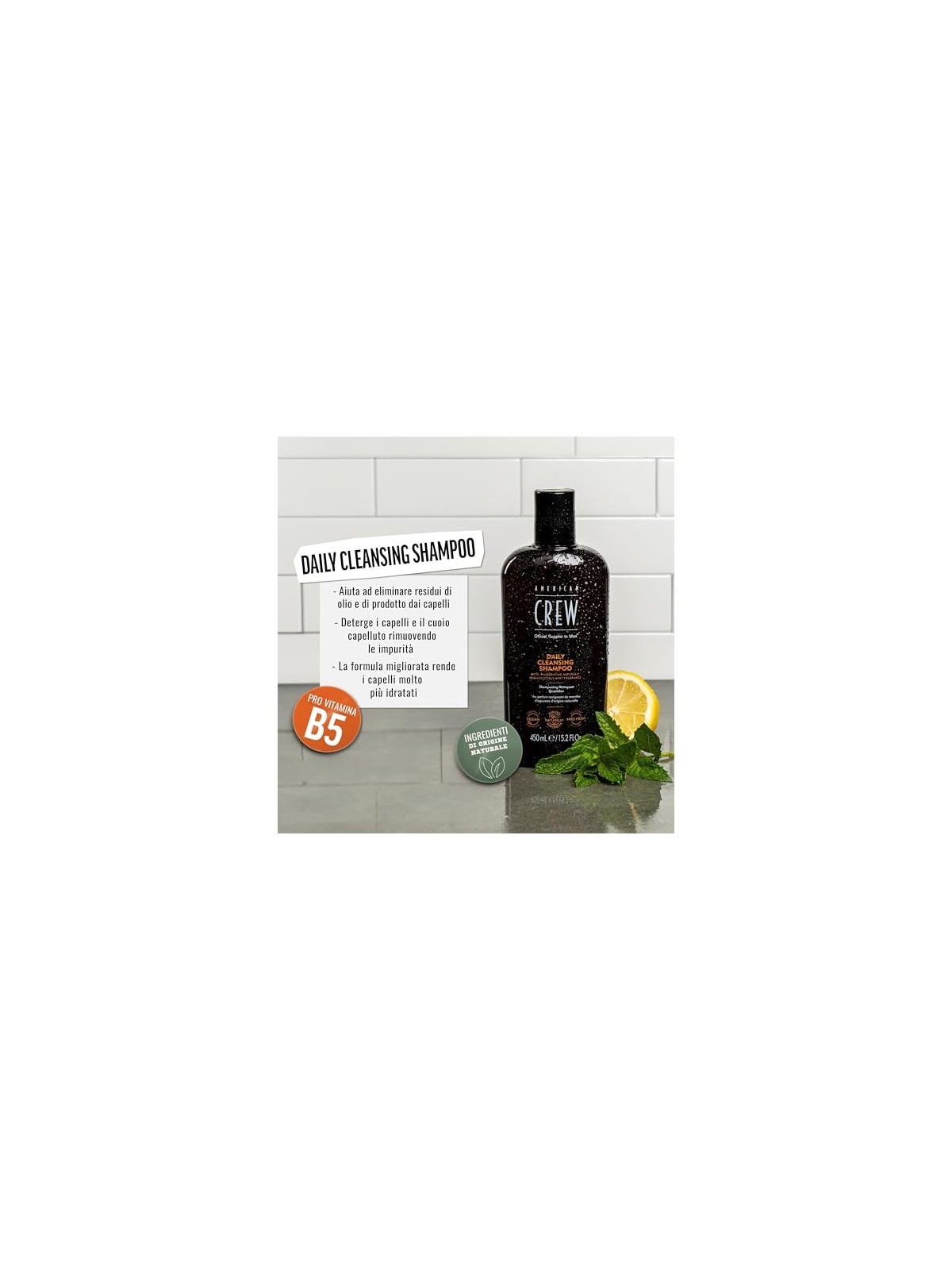 American Crew Daily Cleansing Shampoo donna 1000ml