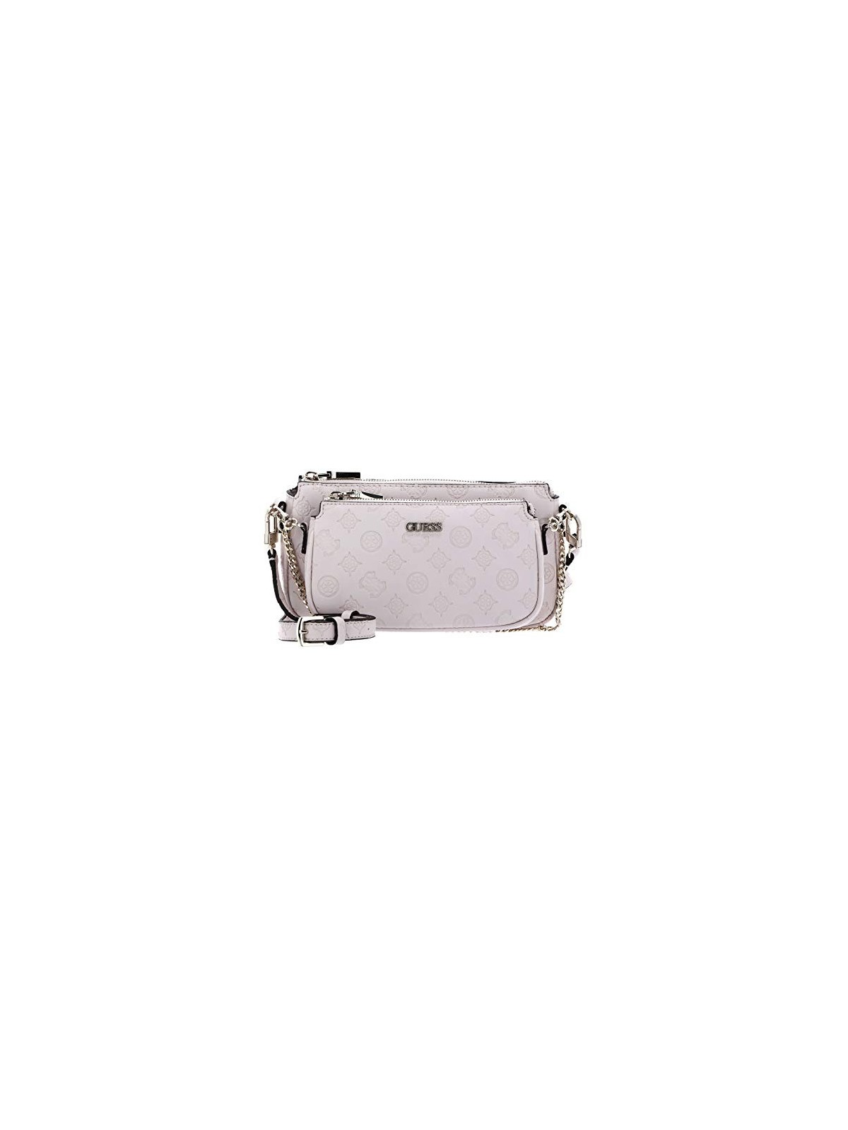 Guess Dayane Borsa Tracolla Doppia Rosa 24x13.5x4.5 cm Donna