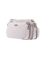 Guess Dayane Borsa Tracolla Doppia Rosa 24x13.5x4.5 cm Donna
