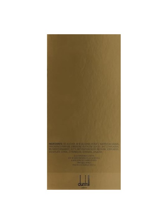 Dunhill Desiderio di uomini Gold eau de toilette uomo 100ml Dunhill www.essenzetotalstyle.com 