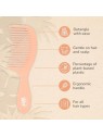 Pettine Wet Brush Go Green al Cocco