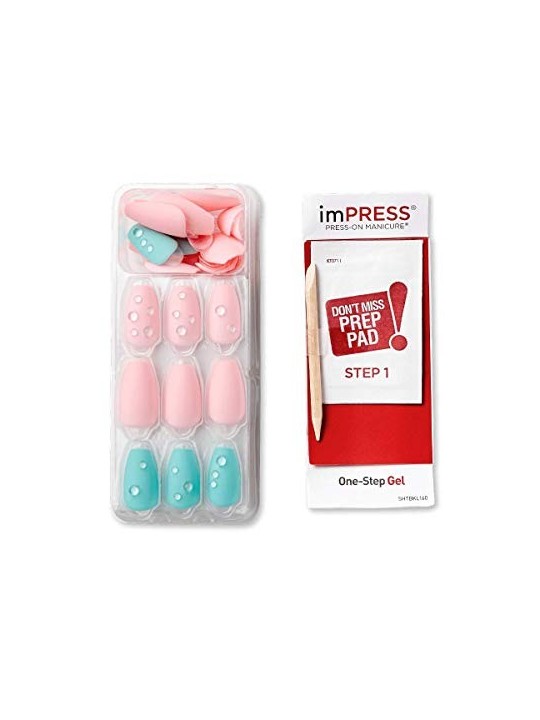 Kiss My Face ImPRESS Nails Dew Drop 30 pz donna