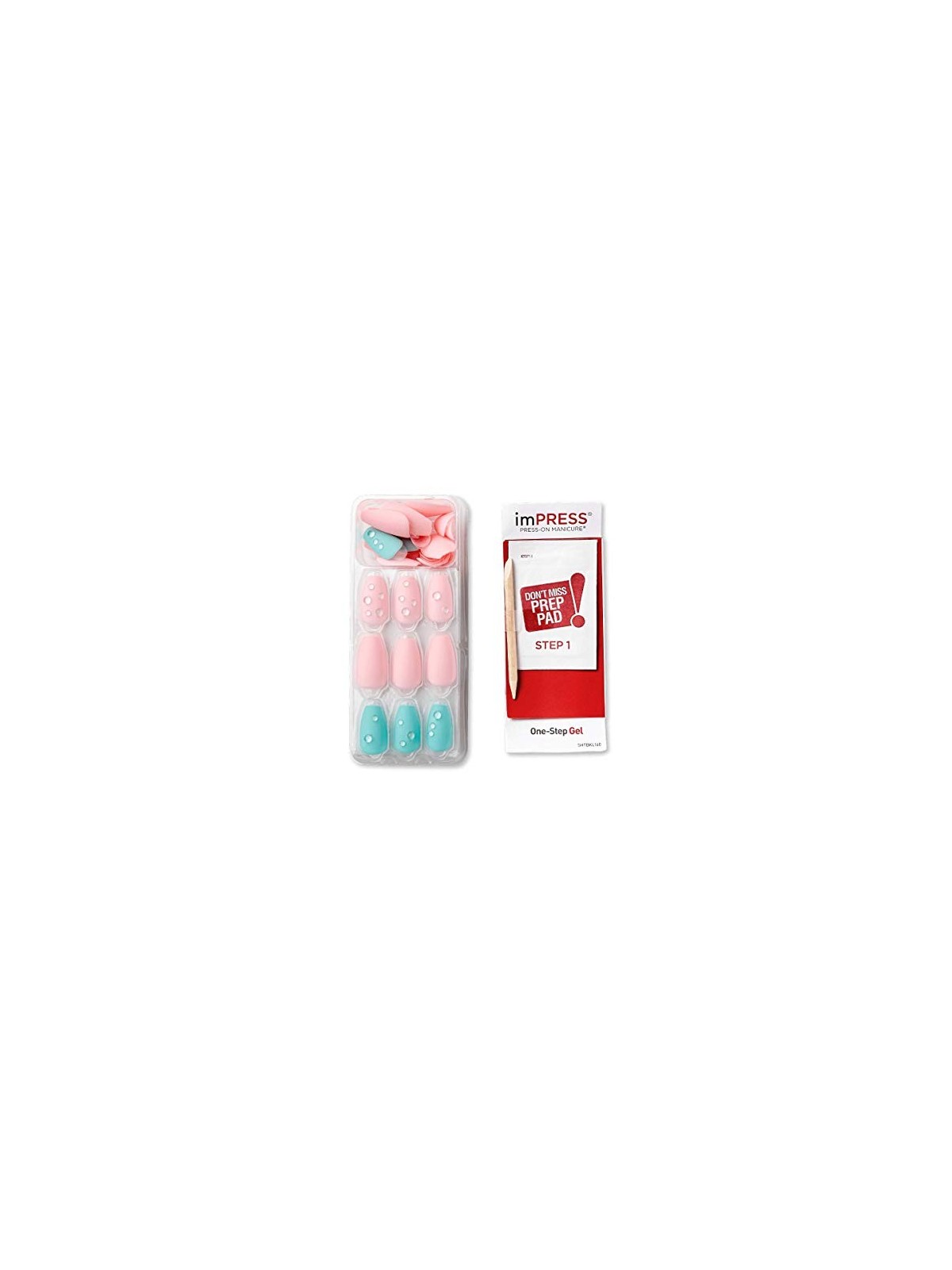 Kiss My Face ImPRESS Nails Dew Drop 30 pz donna