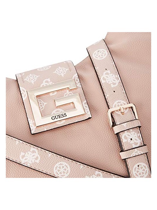 Borsa Guess Brightside Hobo Rosa Blush Donna