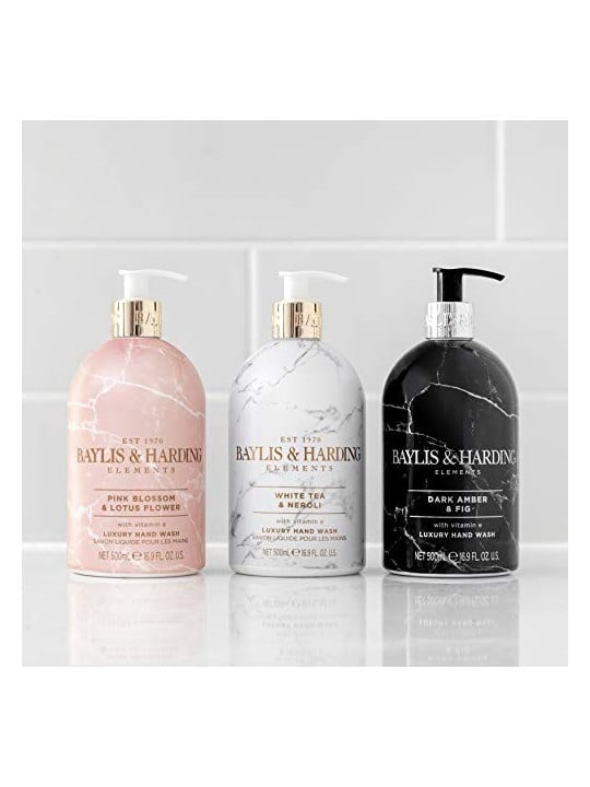 Baylis & Harding Sapone liquido per le mani Pink Blossom & Lotus Flower Luxury Hand Wash 500ml donna Baylis & Harding www.essenz