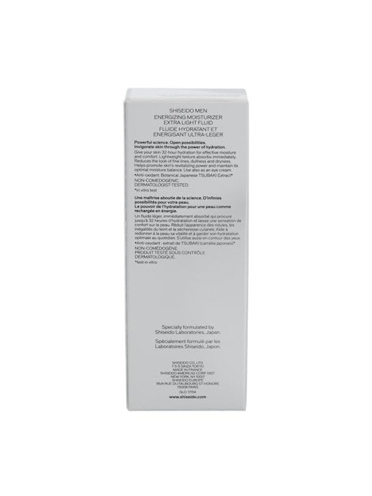 Lozione Idratante Energizzante Shiseido Men 100ml