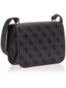 Guess Coal Nero Synthetic Leather Crossbody Bag