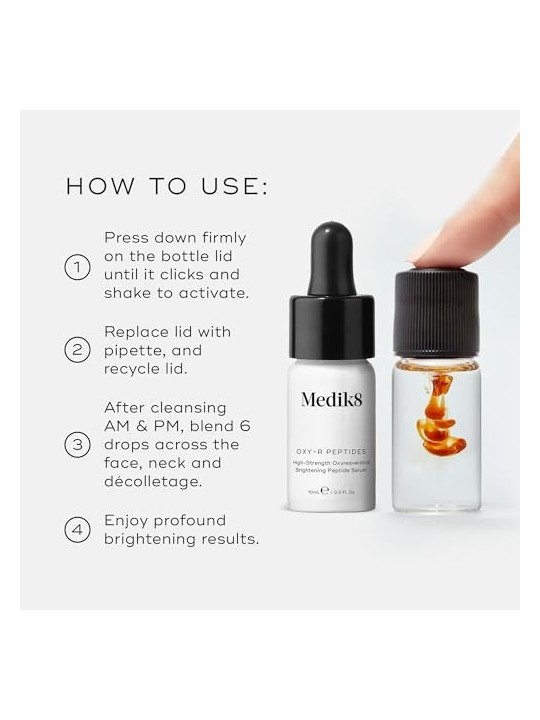 Trattamento potente per la pelle: Medik8 OxyR Peptidi 2x10ml 20ML