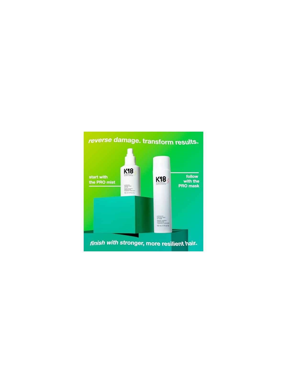 K18 Professional Molecular Repair Hair Mist unisex 150ml