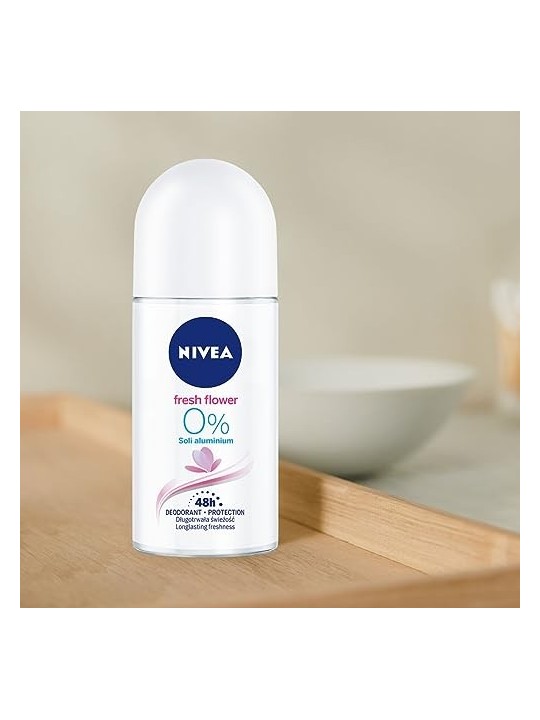 NIVEA Fresh Flower antitraspirante rollon 48H 50ml