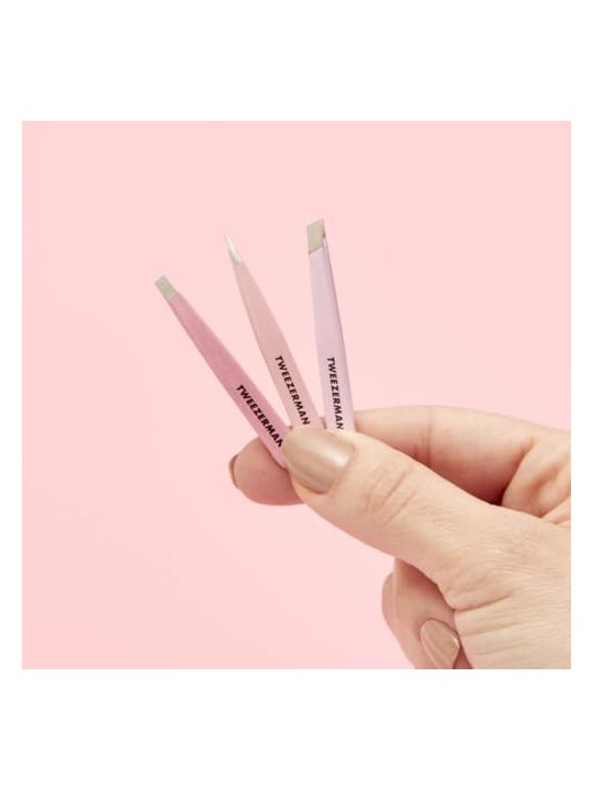 Tweezerman Micro Mini Set di Pinzette da Viaggio