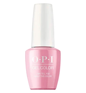 OPI Gel Color Smalto SemiPermanente per Unghie Lima Tell You About This Color 15ml donna