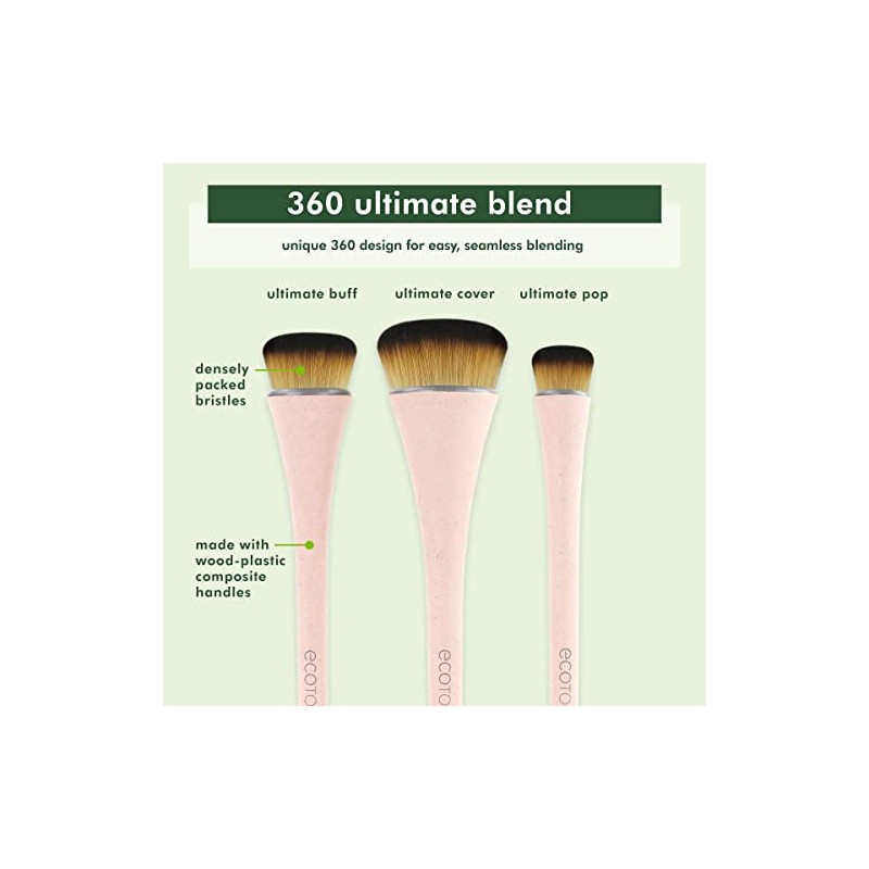 Set pennelli trucco Ecotools 360ï¿½ï¿½ ULTIMATE blend