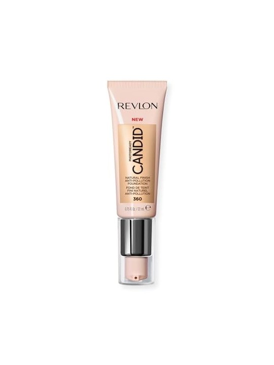 Revlon PhotoReady Candid Fondotinta in Crema Finitura Naturale 360 Cashew 22ml donna