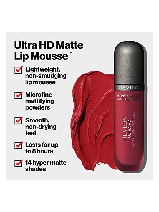 Revlon ULTRA HD HYPER MATTE Rossetto 815