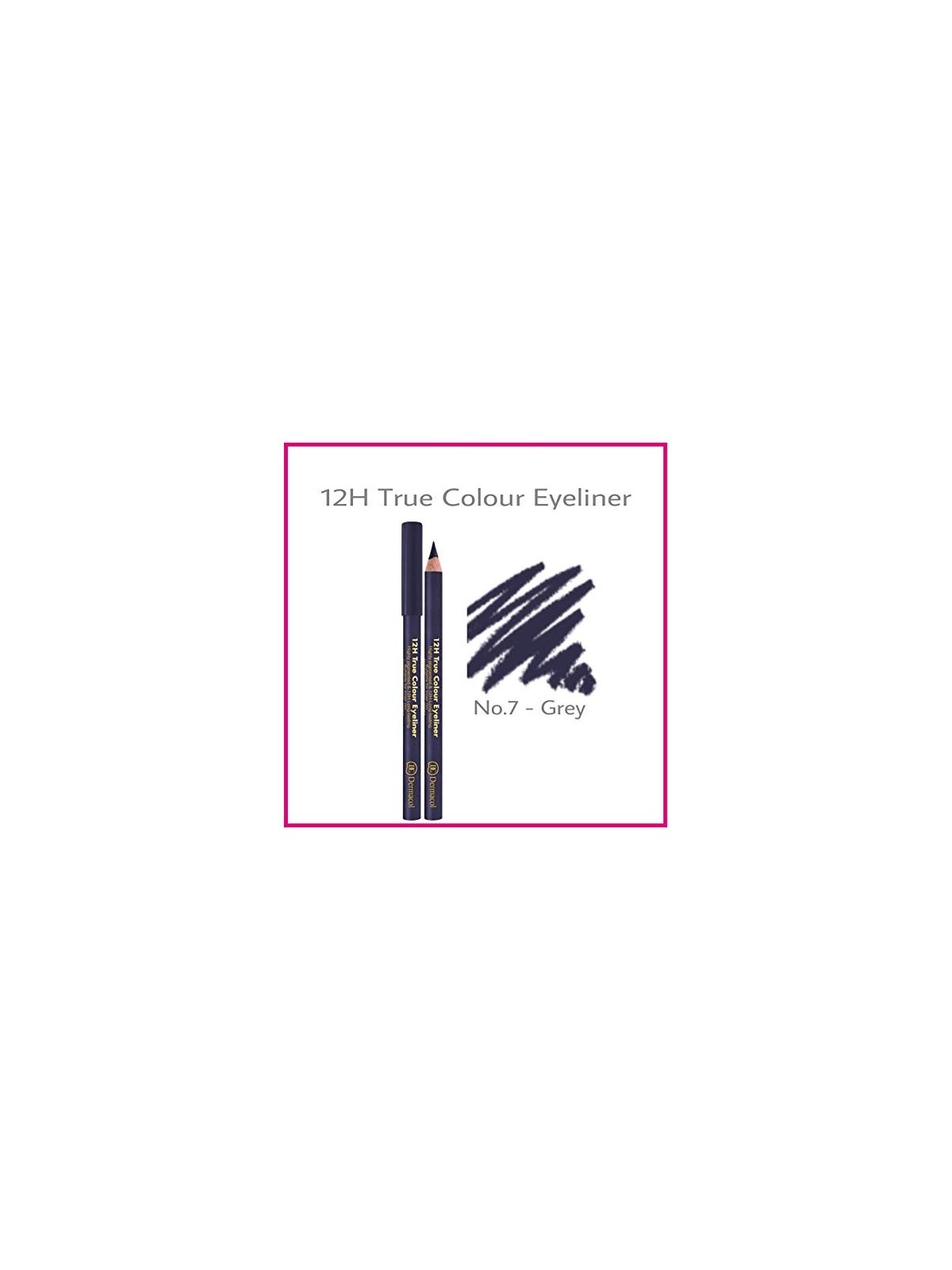Dermacol True Colour Eyeliner 12 ore Grey