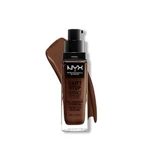 Fondotinta Nyx Professional Make Up NON PUOI FERMARTI NON TI FERMERAI warm walnut