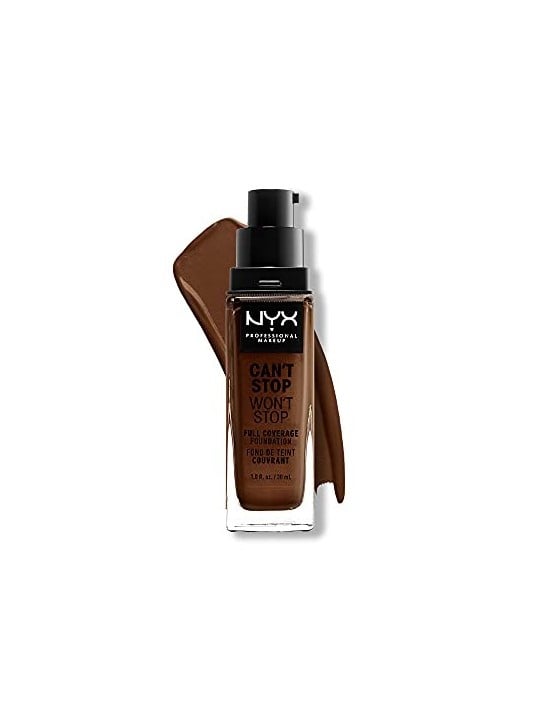 Fondotinta Nyx Professional Make Up CAN'T STOP WON'T STOP Deep Walnut 30ml