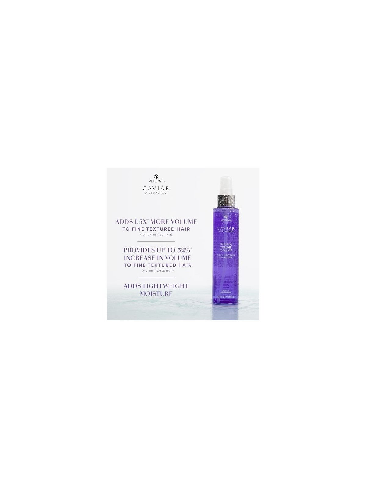ALTERNA Caviar AntiAging Multiplying Volume Styling Mist spray modellante che dona volume ai capelli 147ml Alterna www.essenzeto