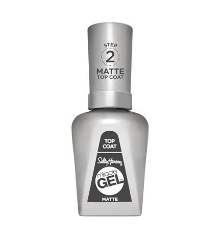 Sally Hansen MIRACLE GEL top coat opaco 147ml unisex