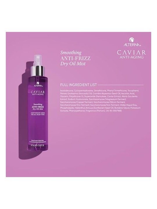 Alterna CAVIAR LISSANTE ANTI FRIZZ nebbia dolio secco 147ml unisex