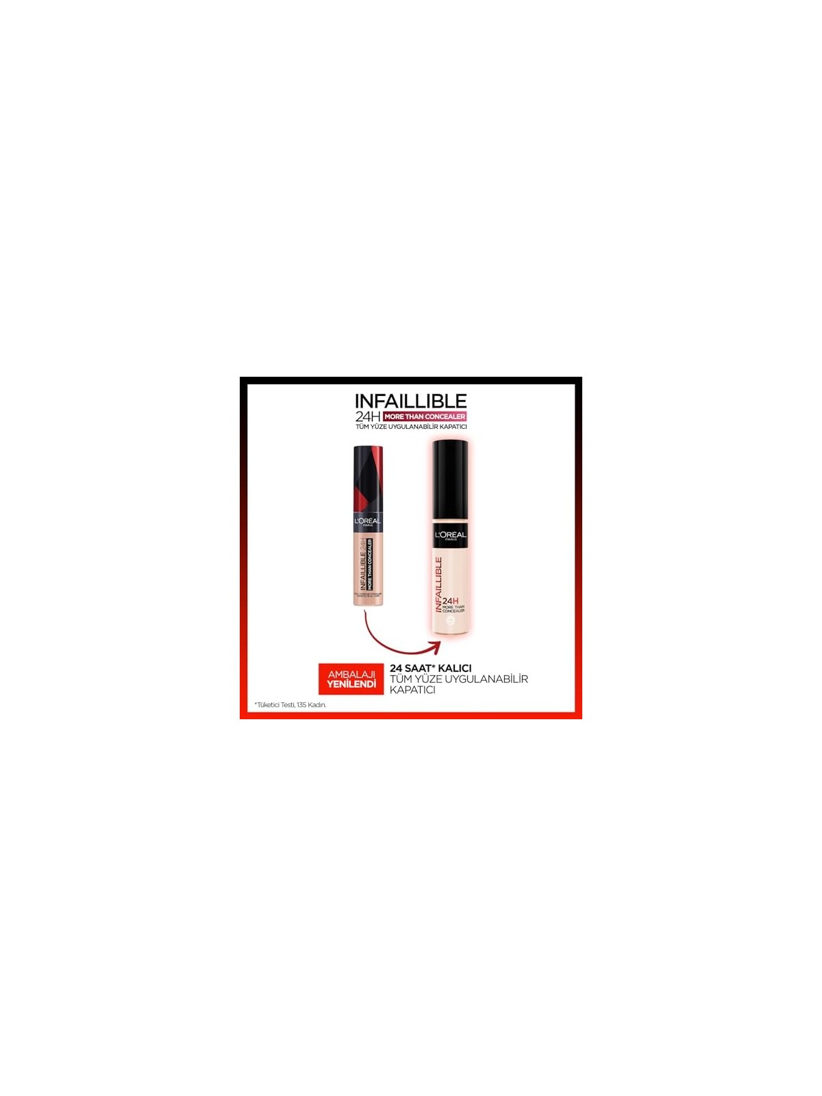 LOrï¿½ï¿½al Paris Infailliable More Than Concealer Correttore Completo 11 ml 323 Fawn donna