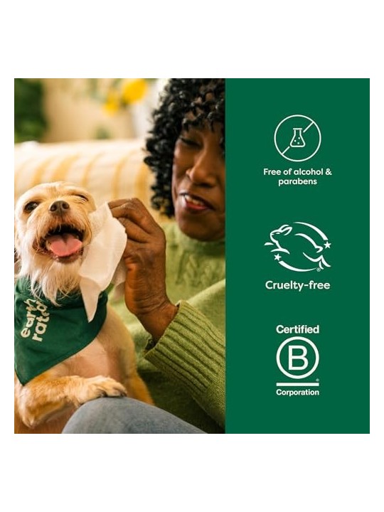 Earth Rated PET WIPES bio lavanda 100 unit