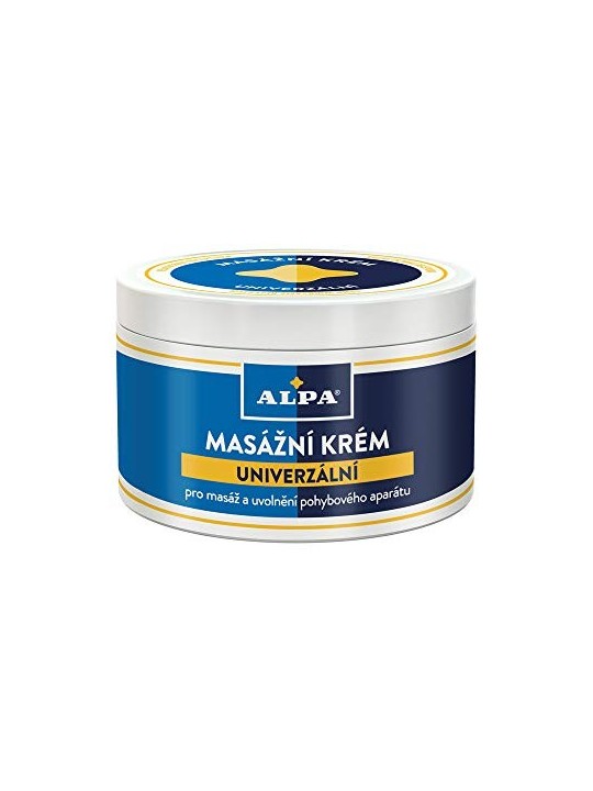 Alpa Crema Massaggio Universale per un Sensazione di Relax e Freschezza Unisex 250ml