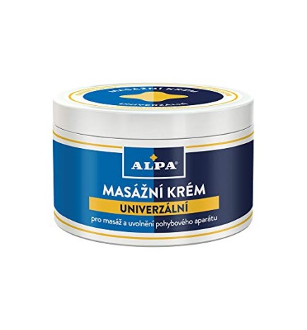 Alpa Crema Massaggio Universale per un Sensazione di Relax e Freschezza Unisex 250ml
