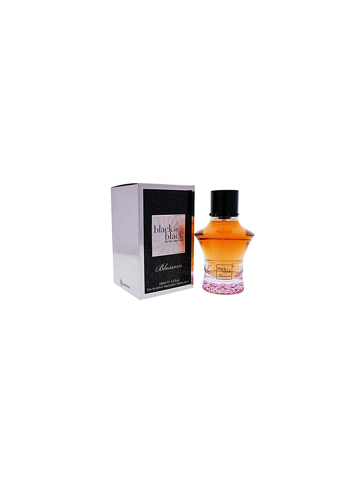 Nuparfums Black is Black Blossom EDP Donna 100ml