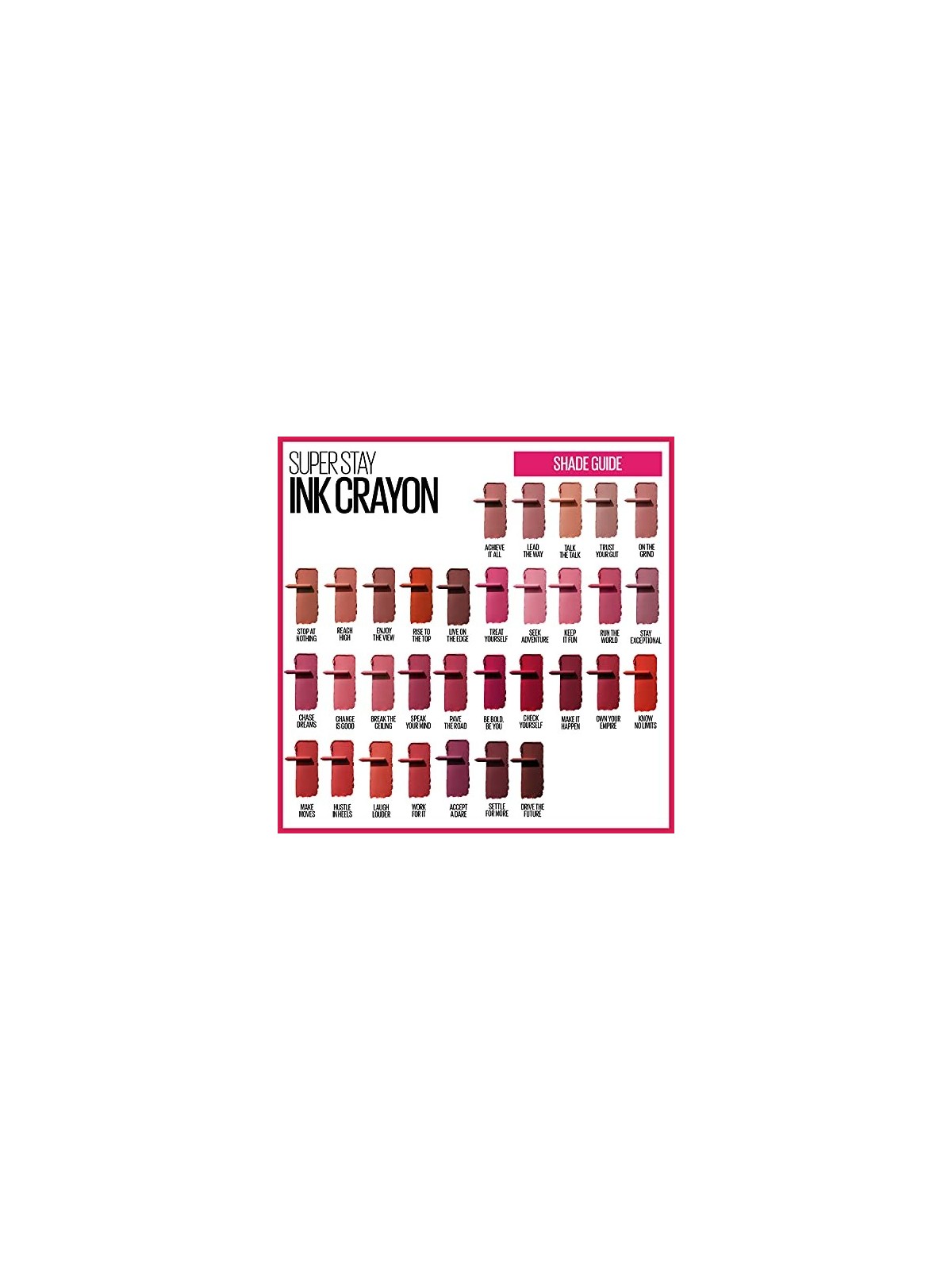 Maybelline Rossetto Matte Stay 30 Seek Adventure