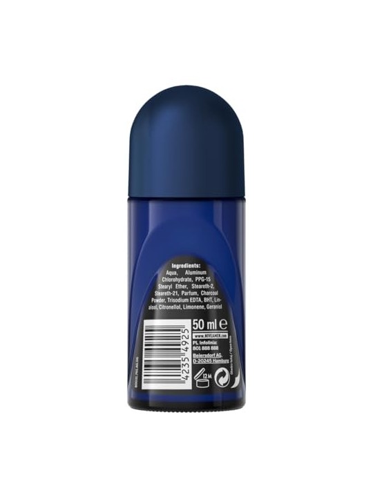 NIVEA Men Antitraspirante rollon antibatterico profondo