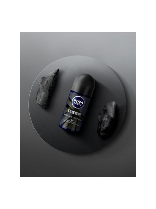 NIVEA Men Antitraspirante rollon antibatterico profondo