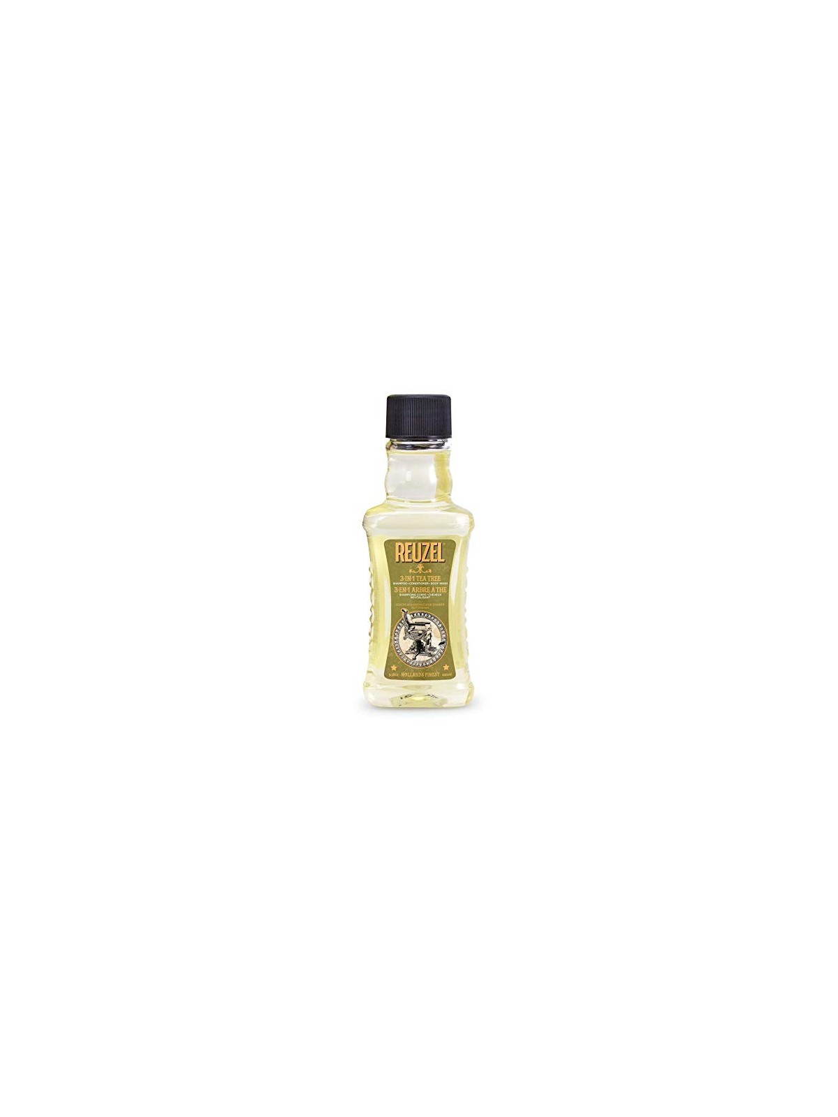 Reuzel Shampoobalsamobagnoschiuma Tea Tree 3 in 1 Shampoo da uomo 3in1 uomo 100ml