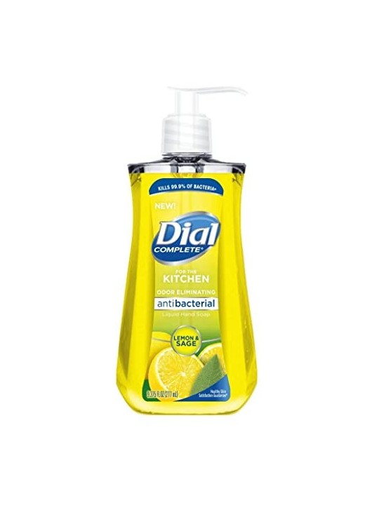 Dial Sapone Liquido Antibatterico Limone e Salvia 221ml