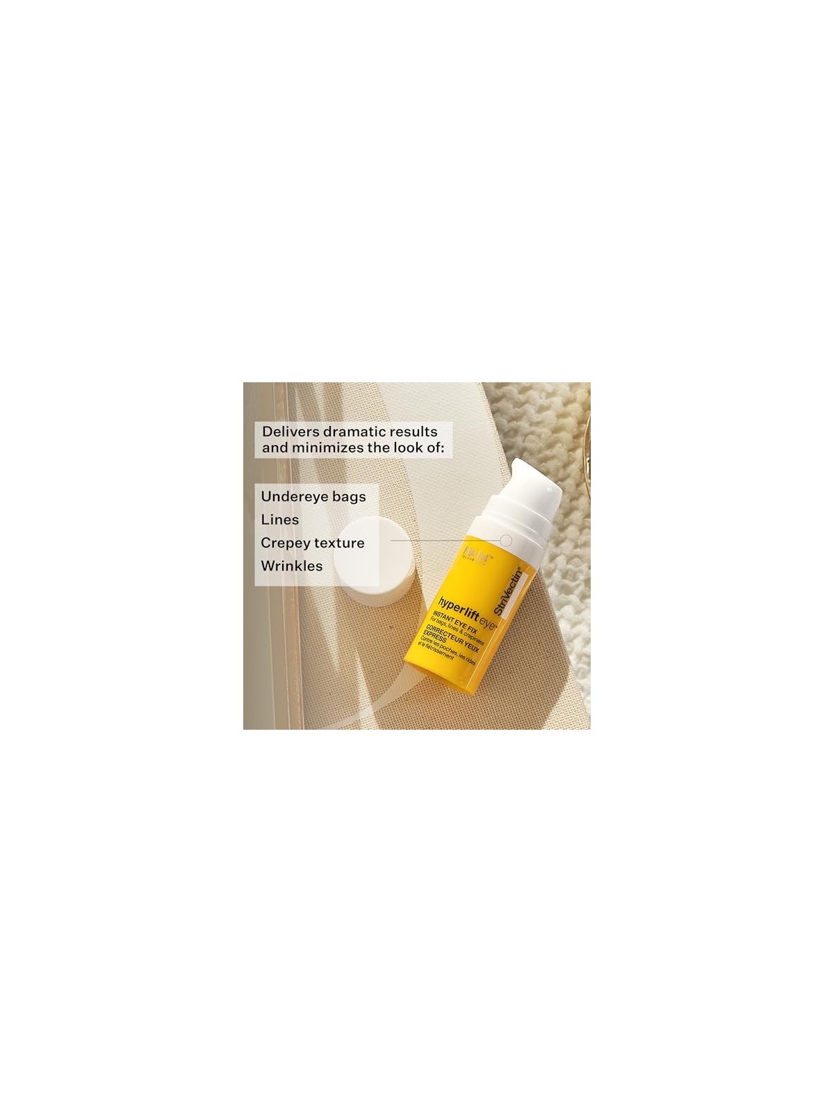 StriVectin Siero contorno occhi per borse e gonfiori TL Hyperlift Eye™ Instant Eye Fix 10ml donna StriVectin www.essenzetotalsty