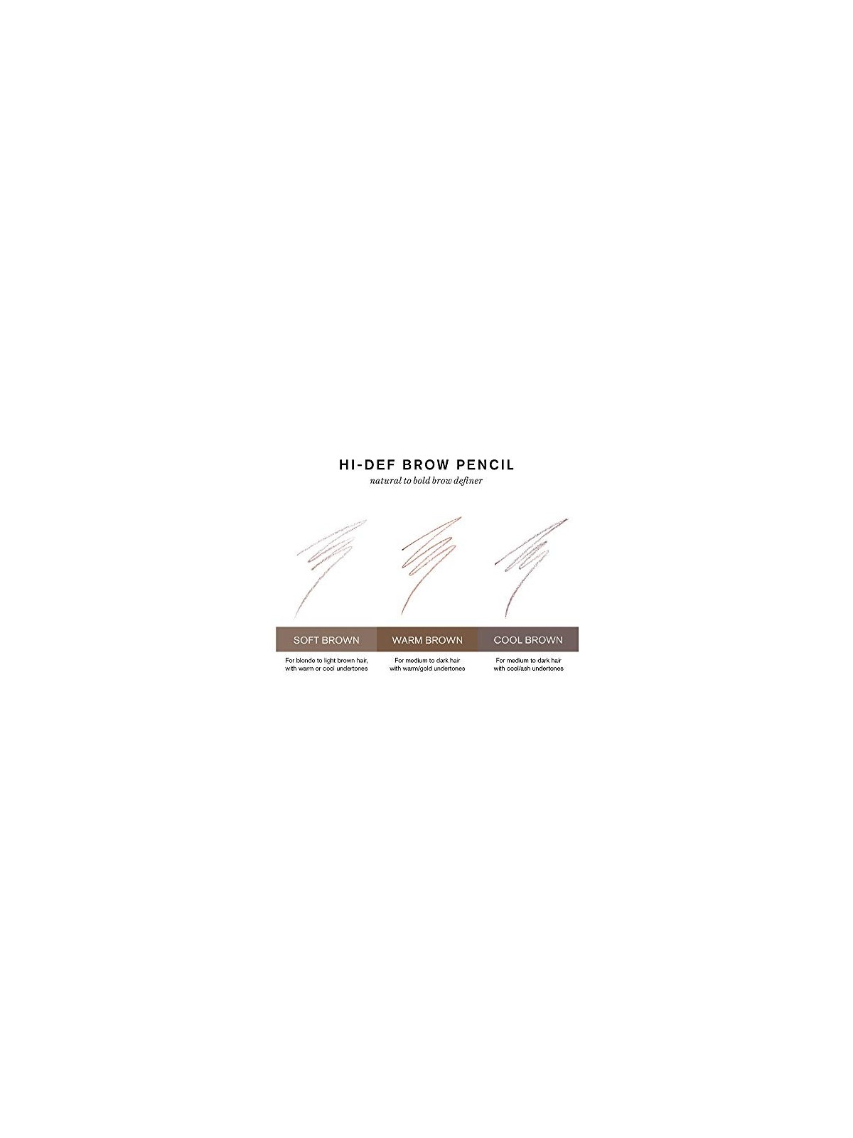Matita sopracciglia alta definizione donna Cool Brown